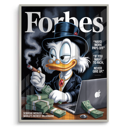 Forbes Scrooge McDuck - Fine Art