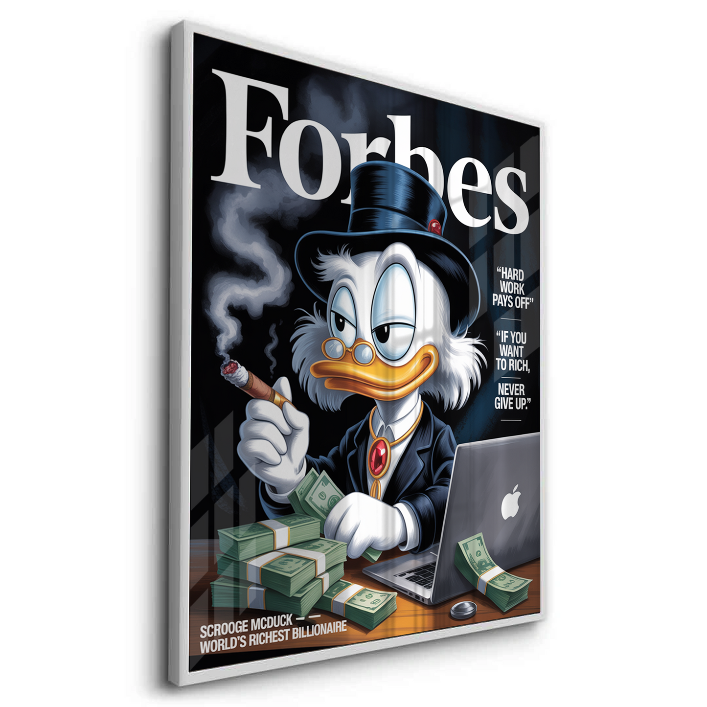 2Forbes Scrooge McDuck - Fine Art
