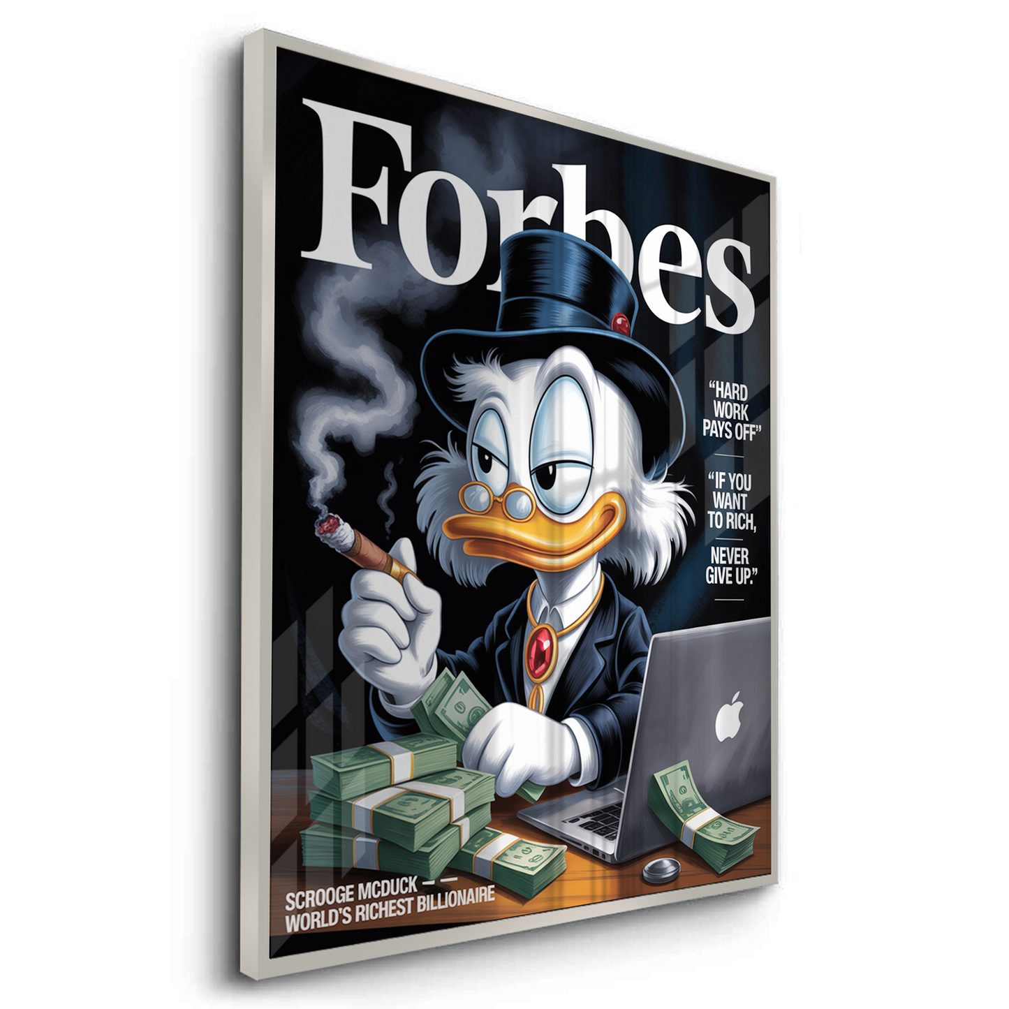 2Forbes Scrooge McDuck - Fine Art