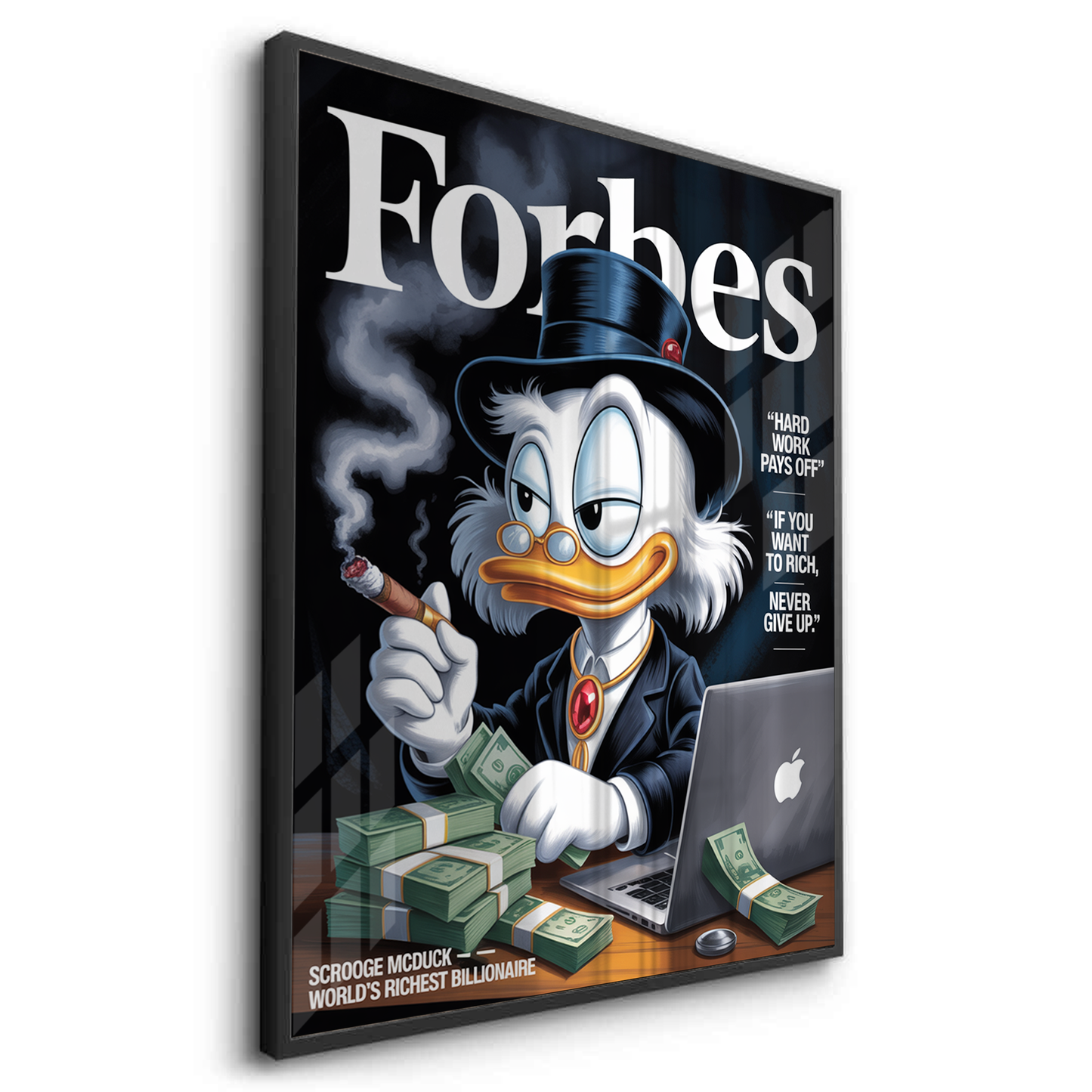 2Forbes Scrooge McDuck - Fine Art