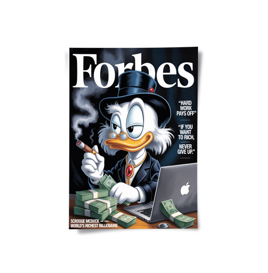 Forbes Scrooge McDuck - Poster