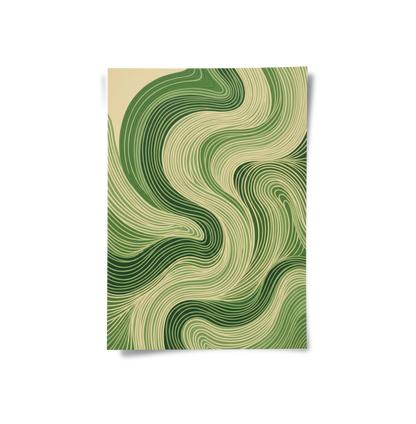 Forest Meanders - Poster