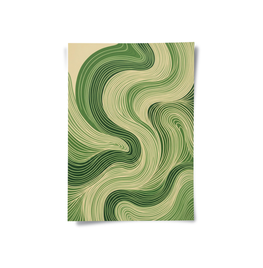 Forest Meanders - Poster