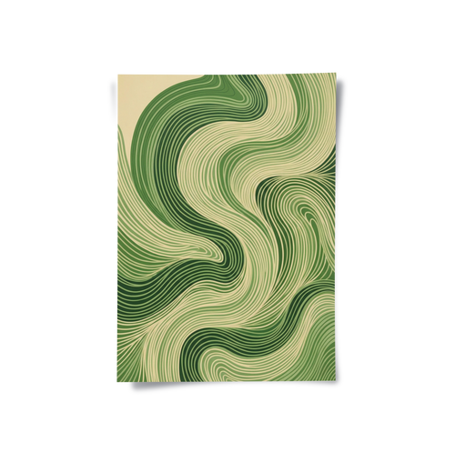 Forest Meanders - Poster