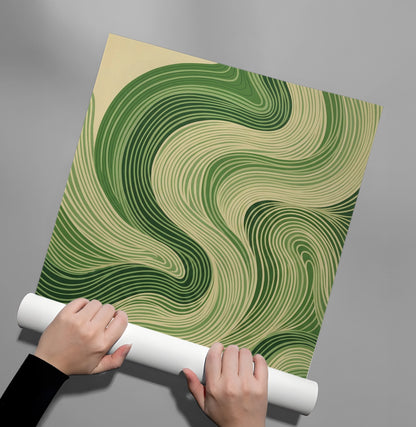 Forest Meanders - Poster