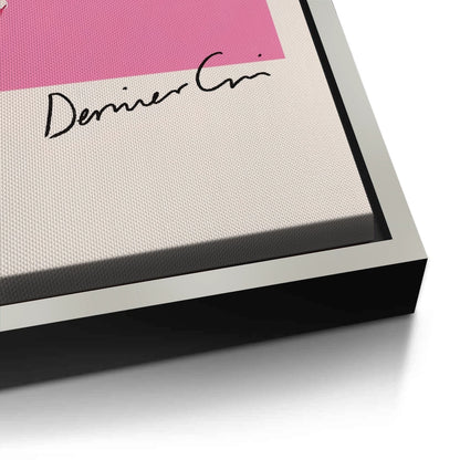 French Chic Pink Fashion - Canvas