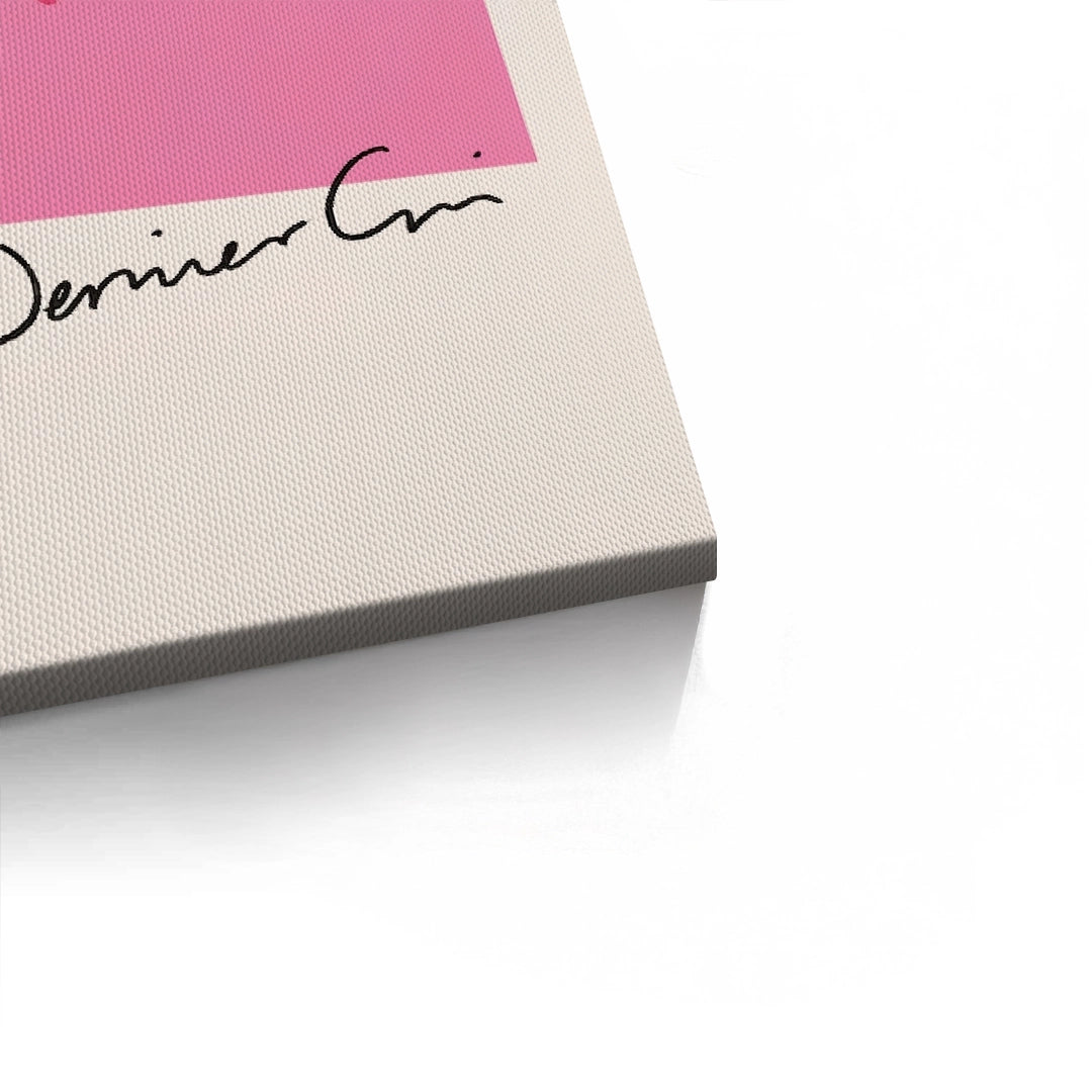 2French Chic Pink Fashion - Canvas