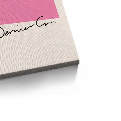 French Chic Pink Fashion - Canvas
