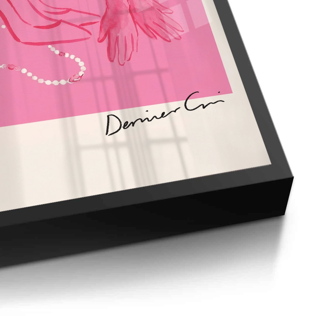 2French Chic Pink Fashion - Fine Art