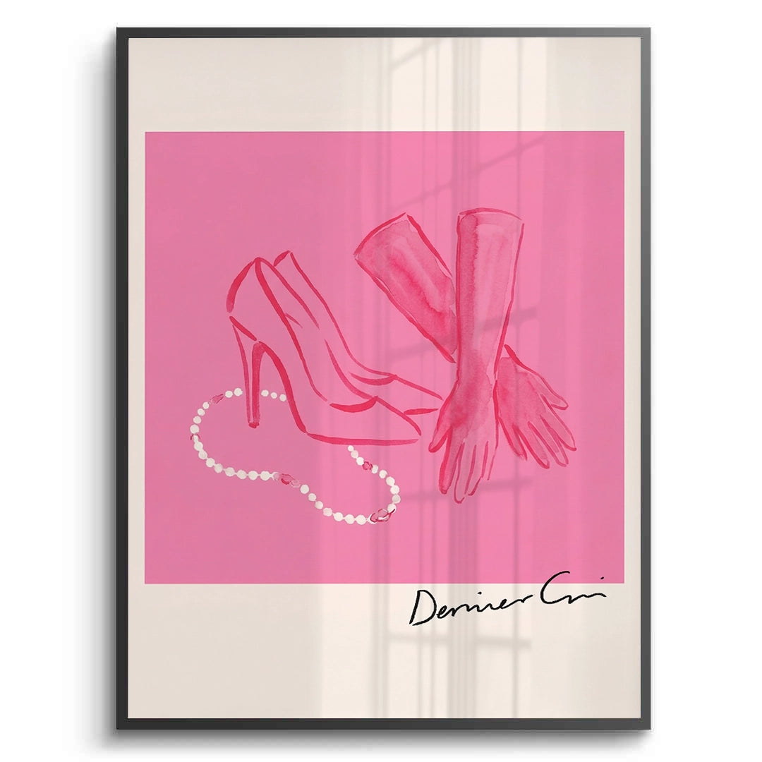2French Chic Pink Fashion - Fine Art