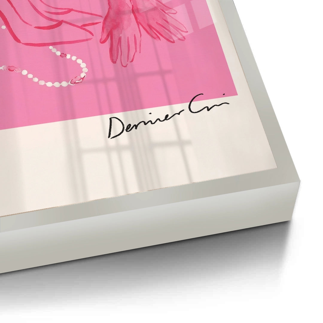 2French Chic Pink Fashion - Fine Art