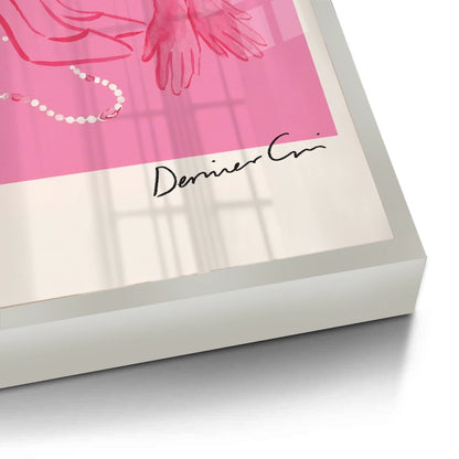 French Chic Pink Fashion - Fine Art