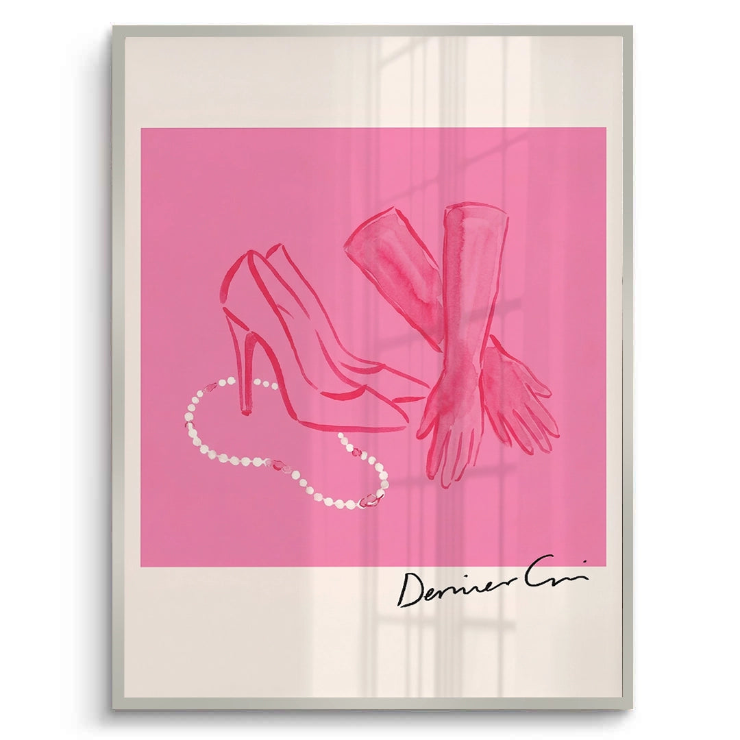 2French Chic Pink Fashion - Fine Art