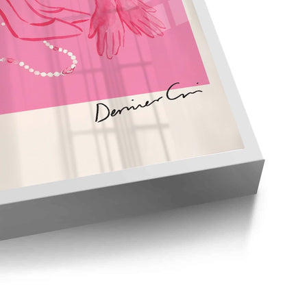 French Chic Pink Fashion - Fine Art