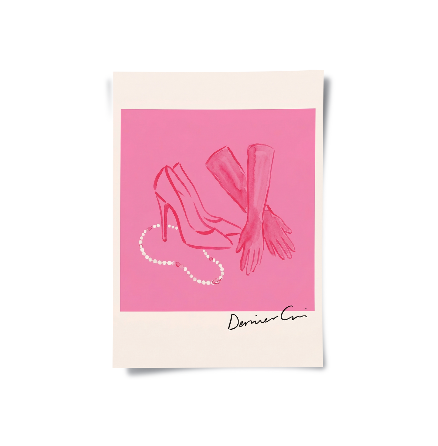 2French Chic Pink Fashion - Poster