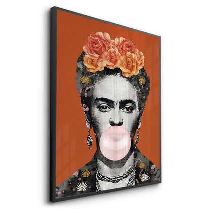 Frida Kahlo Bubblegum - Fine Art