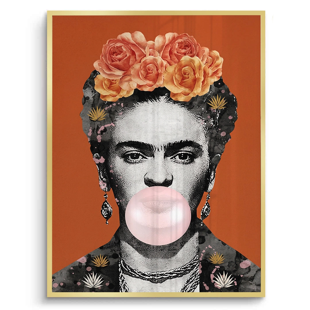 2Frida Kahlo Bubblegum - Fine Art