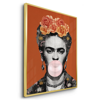 Frida Kahlo Bubblegum - Fine Art