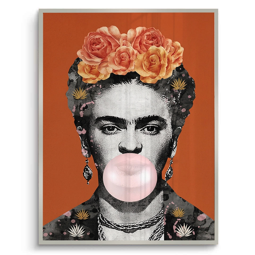 2Frida Kahlo Bubblegum - Fine Art