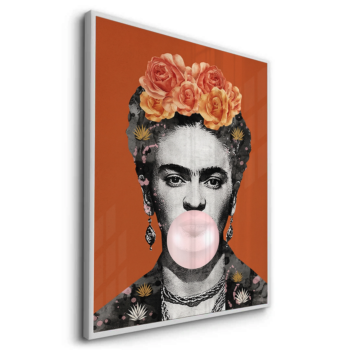 Frida Kahlo Bubblegum - Fine Art