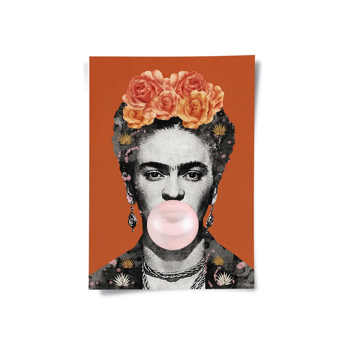 2Frida Kahlo Bubblegum - Poster