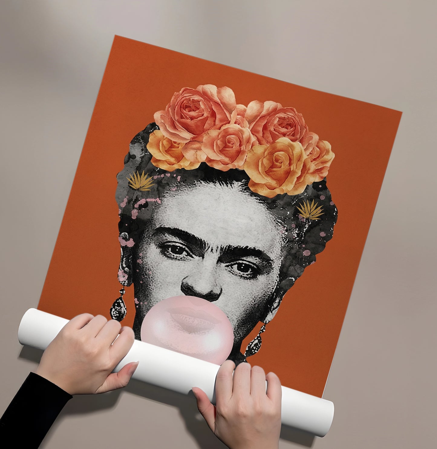 2Frida Kahlo Bubblegum - Poster