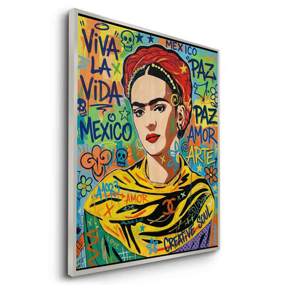 Frida Kahlo Street Art - Fine Art