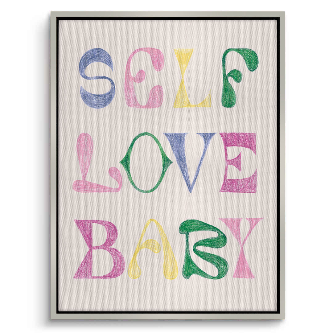 2Self Love Baby - Canvas