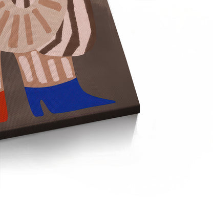 Funky Elephant - Canvas