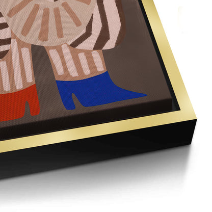 Funky Elephant - Canvas