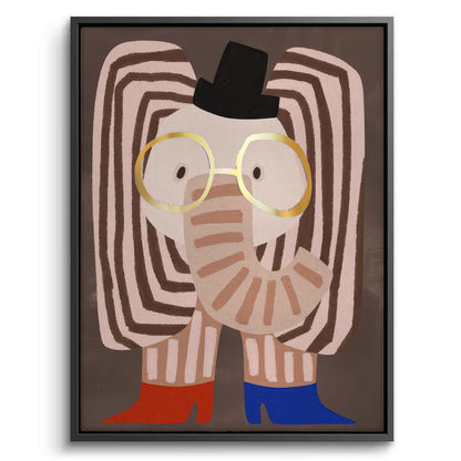 Funky Elephant - Canvas