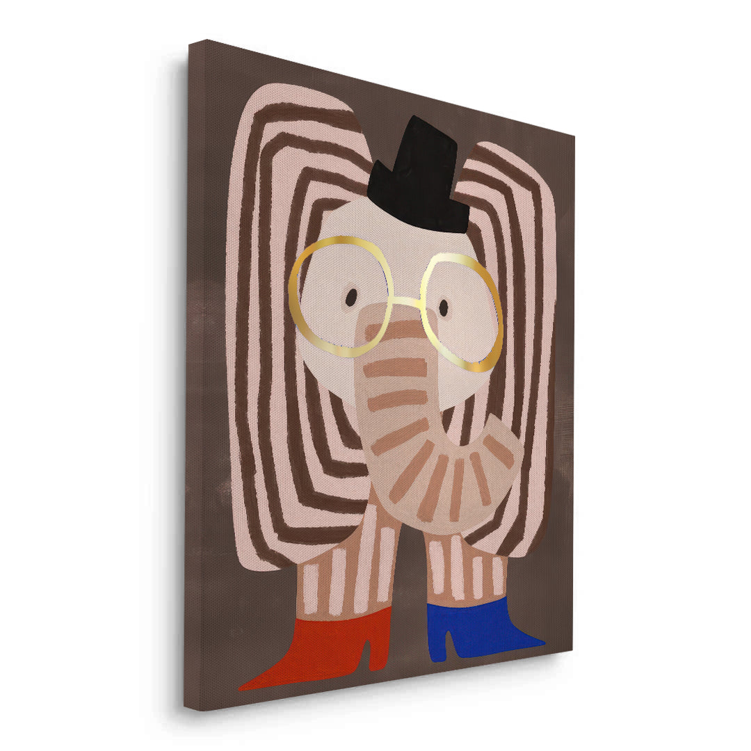 2Funky Elephant - Canvas