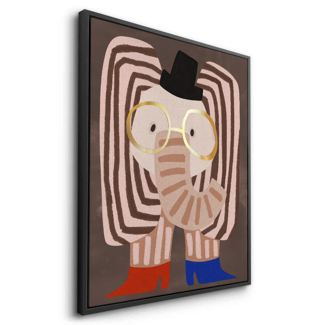 2Funky Elephant - Canvas