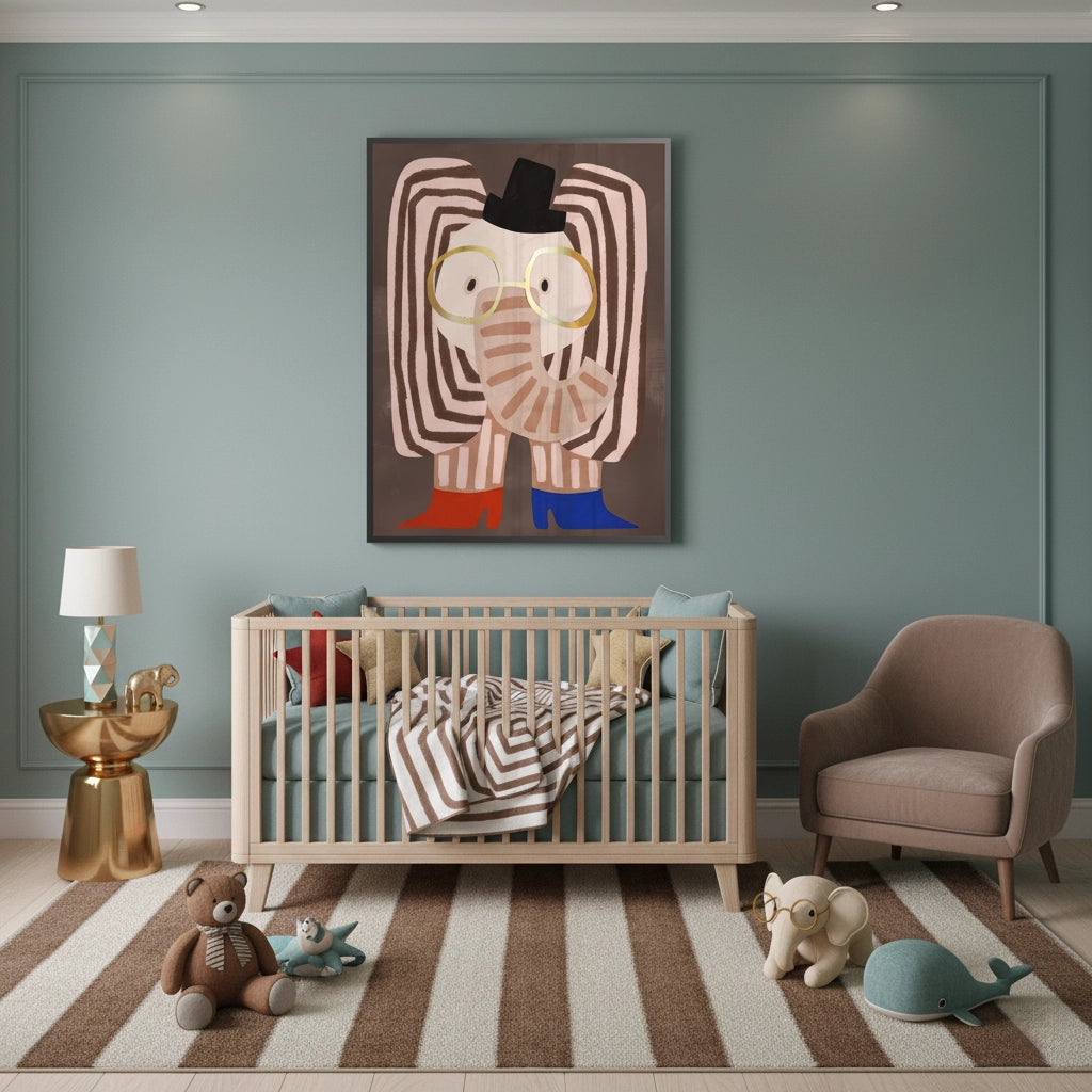 2Funky Elephant - Fine Art