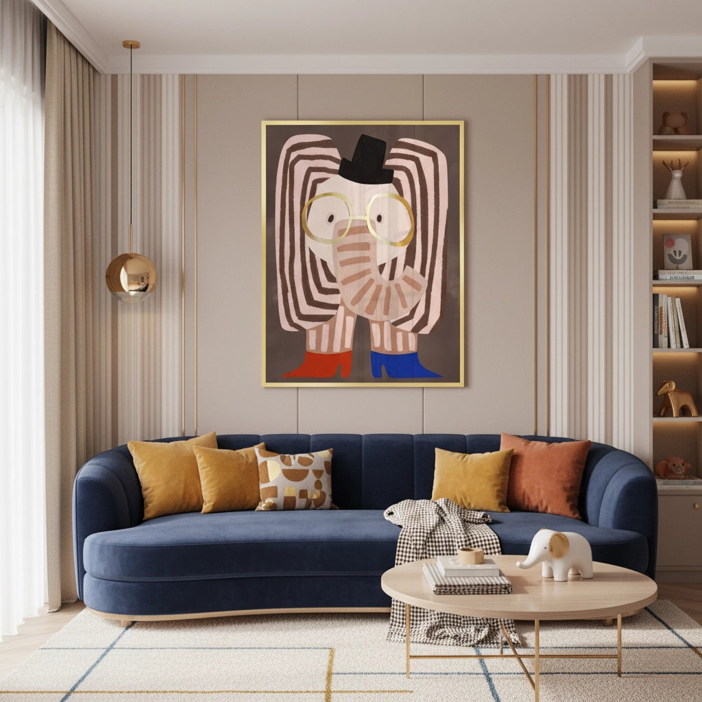 2Funky Elephant - Fine Art