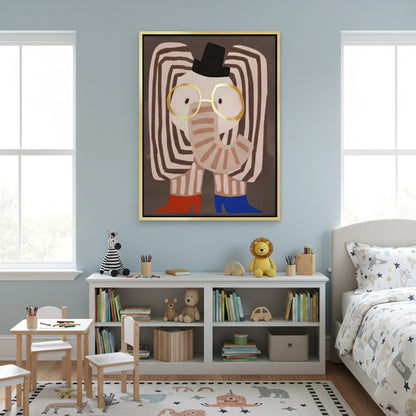 Funky Elephant - Canvas