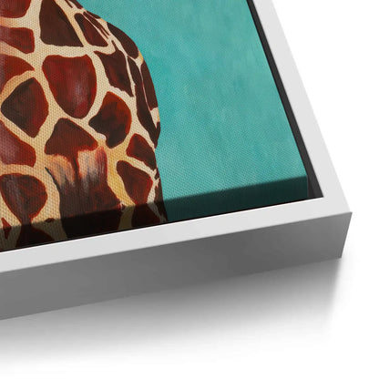 Funny Giraffe - Canvas