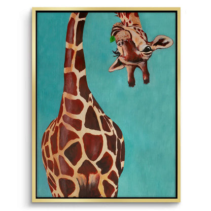 Funny Giraffe - Canvas