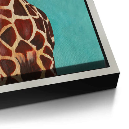 Funny Giraffe - Canvas