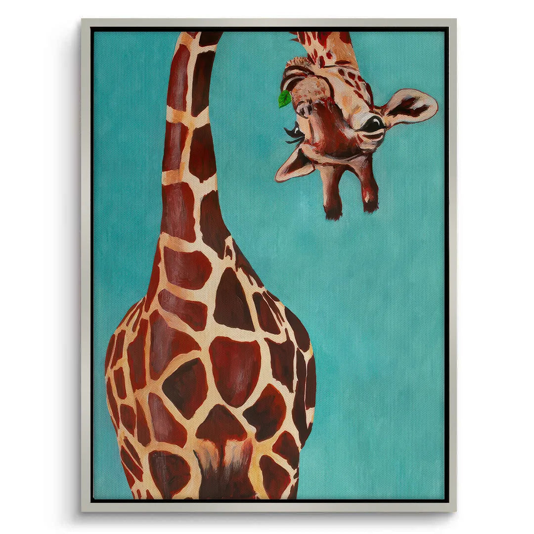 2Funny Giraffe - Canvas