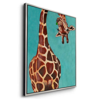 Funny Giraffe - Canvas