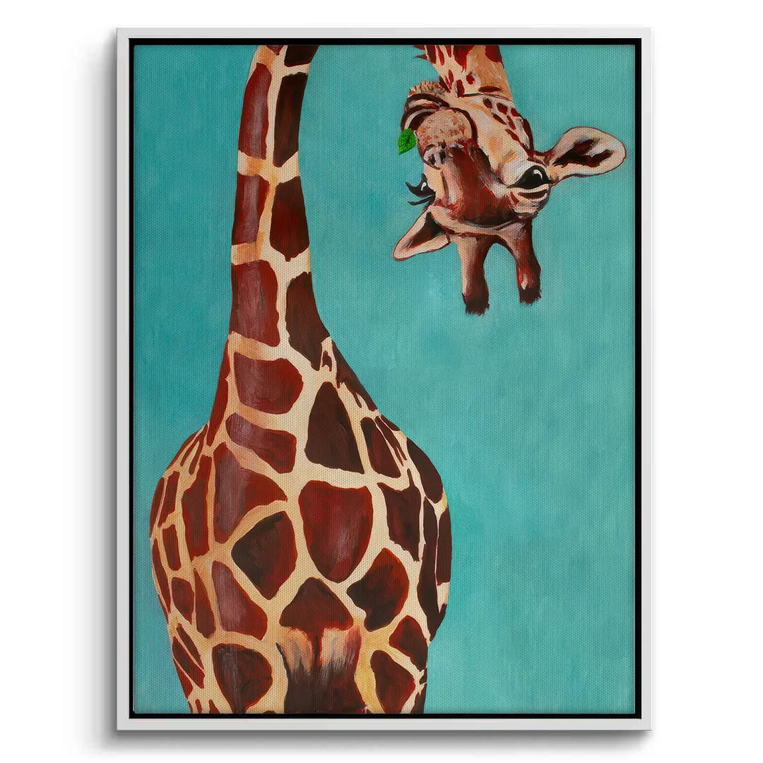 2Funny Giraffe - Canvas