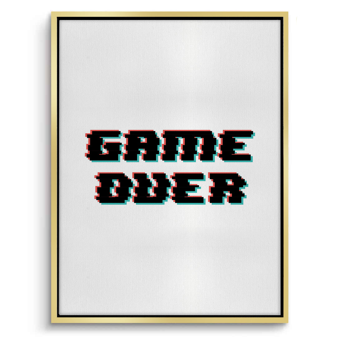 2Game Over - Canvas