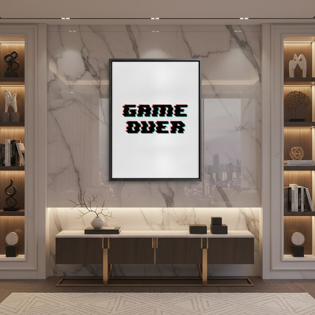 2Game Over - Canvas