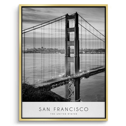 Gate Bridge San Francisco - Canvas