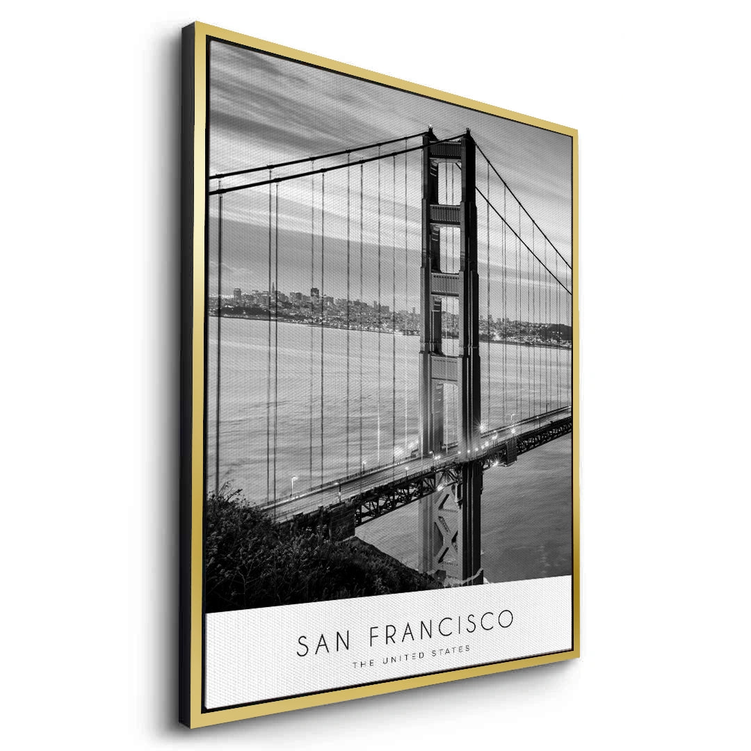 2Gate Bridge San Francisco - Canvas