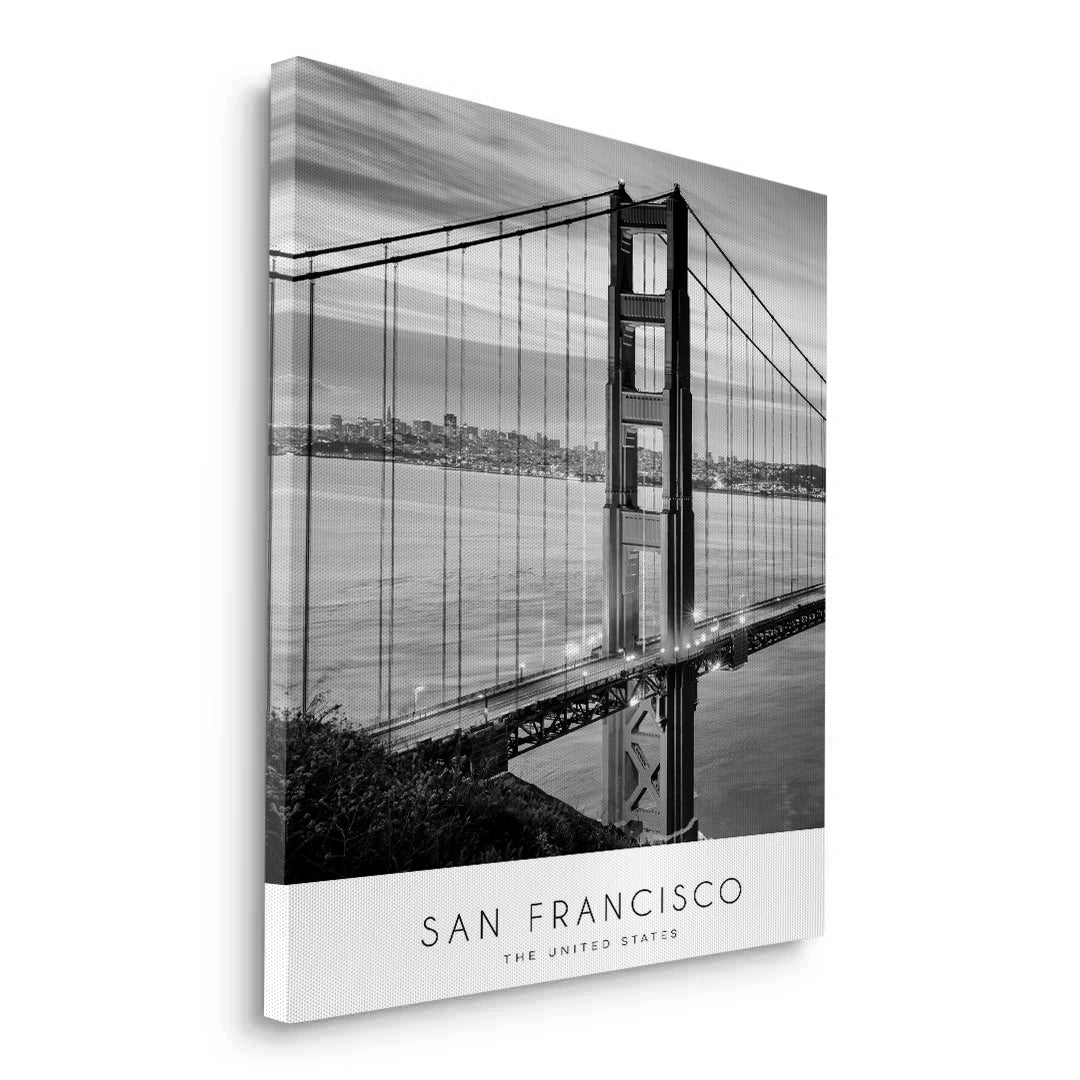 2Gate Bridge San Francisco - Canvas