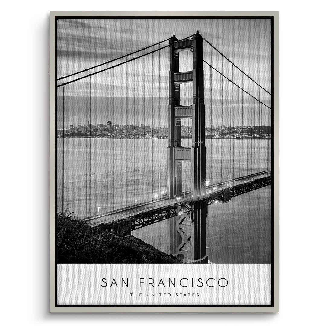 2Gate Bridge San Francisco - Canvas