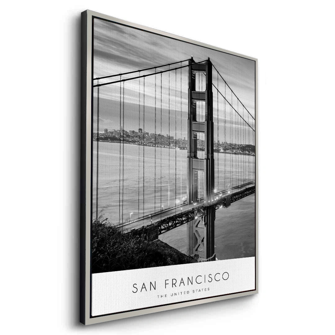 2Gate Bridge San Francisco - Canvas