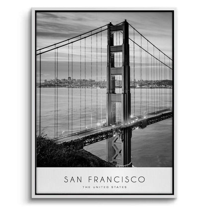 Gate Bridge San Francisco - Canvas